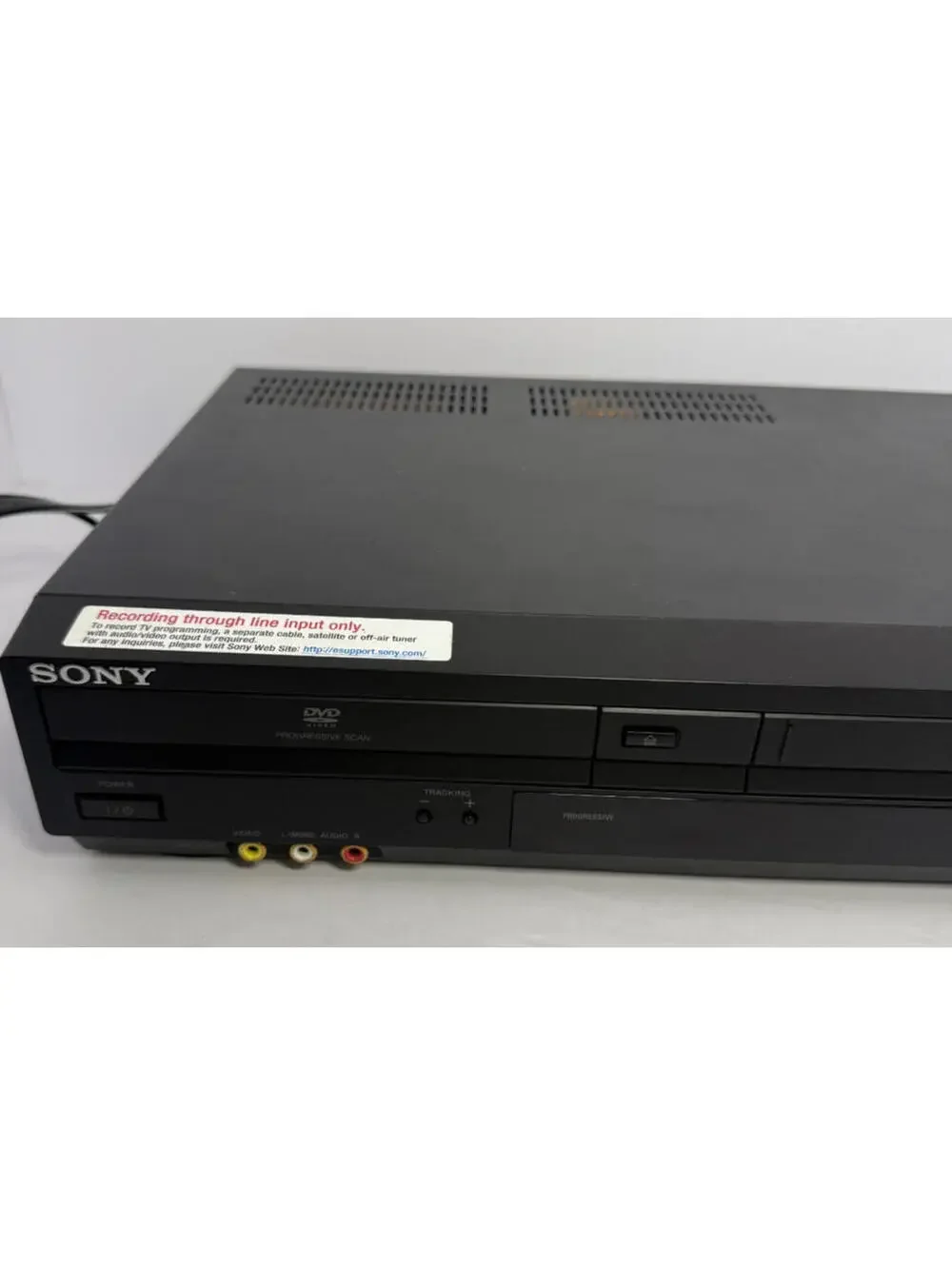 SONY SLV-D380P DVD VHS Combo Player & Recorder - VCR WORKS - DVD 